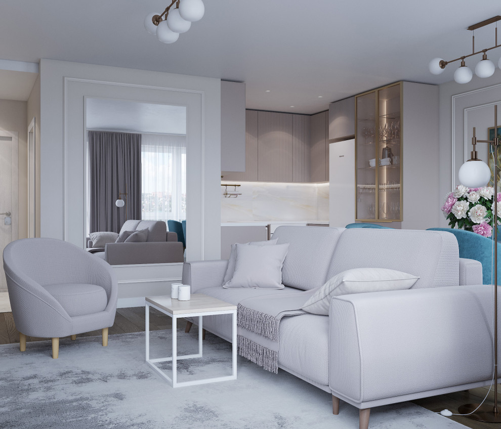 Квартира с отделкой, 84м2, ЖК Павлово