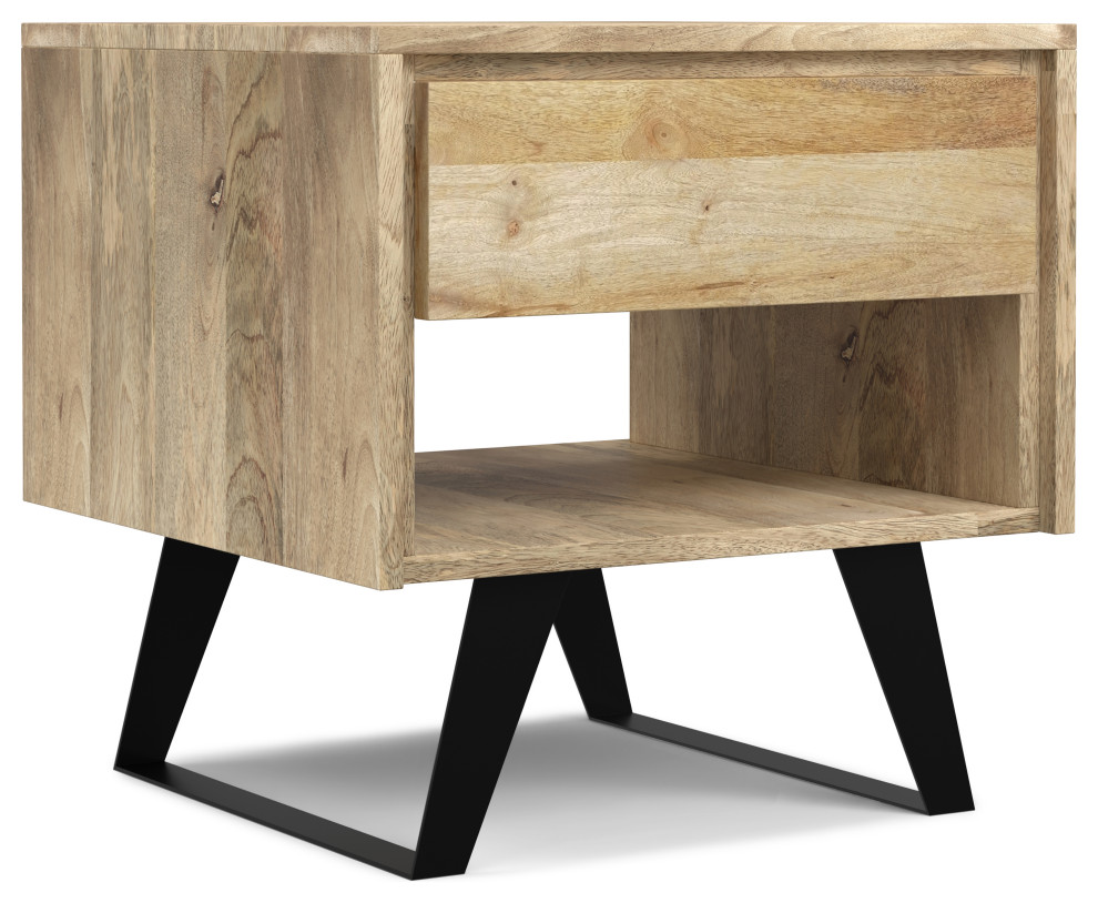 Lowry End Table, Natural