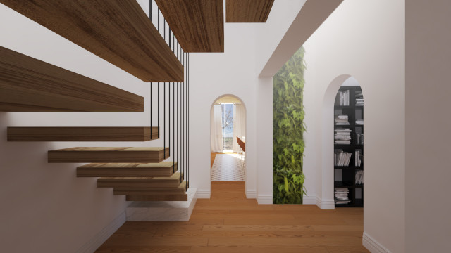 Casa FG, Marsala (TP) moderno-escalera