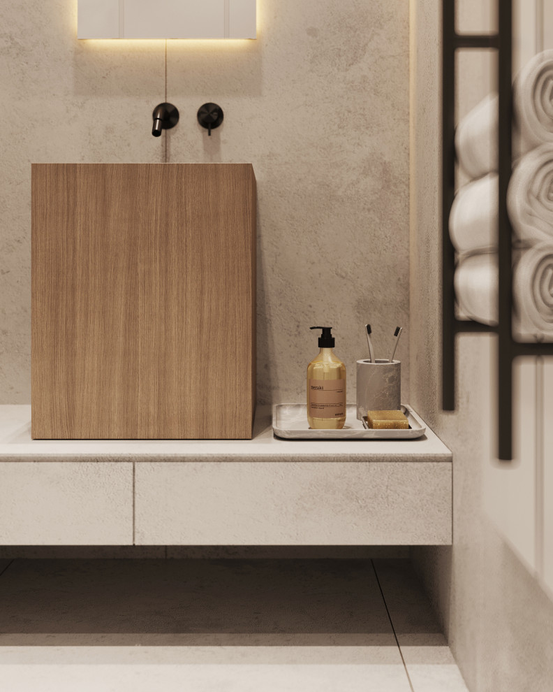 Flat in natural colours | Квартира в природных оттенках