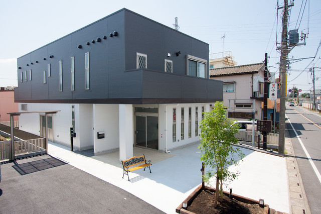 鉄骨店舗併用住宅新築工事 minimalistisch-haeuser