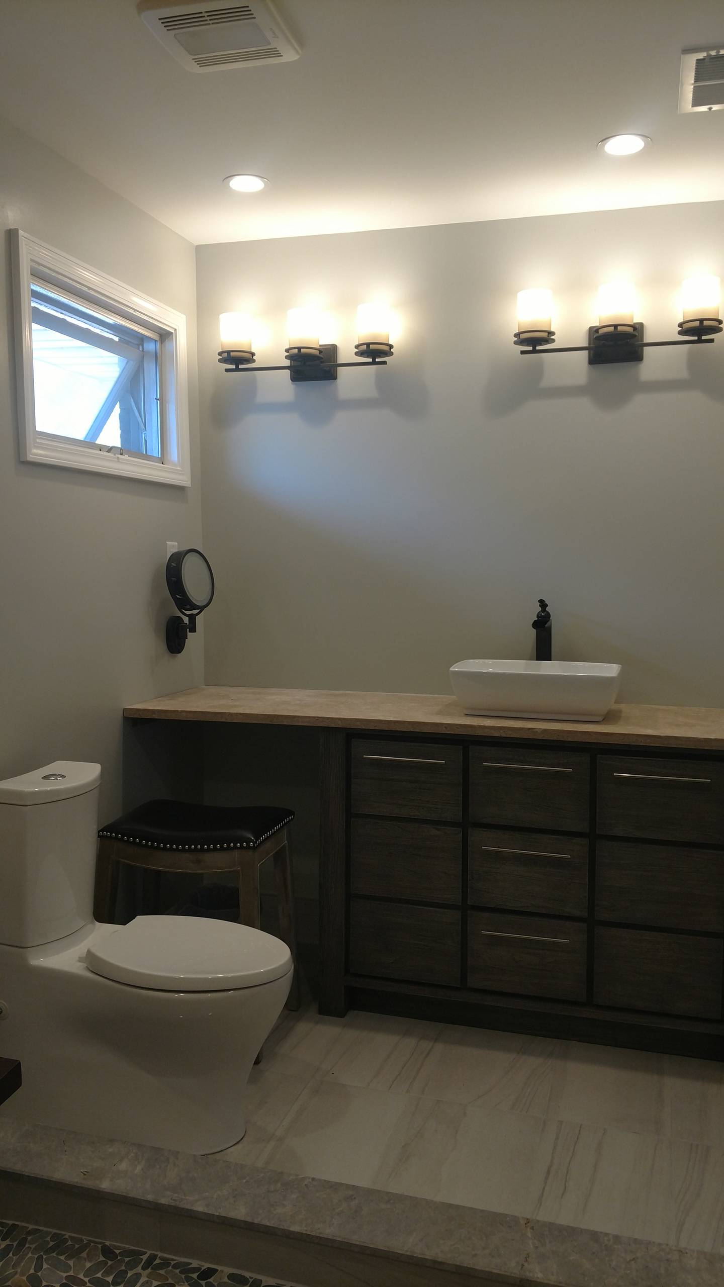 Transitional Bathroom Remodel
