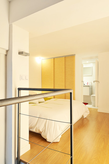 Loft en Trafalgar moderno-dormitorio