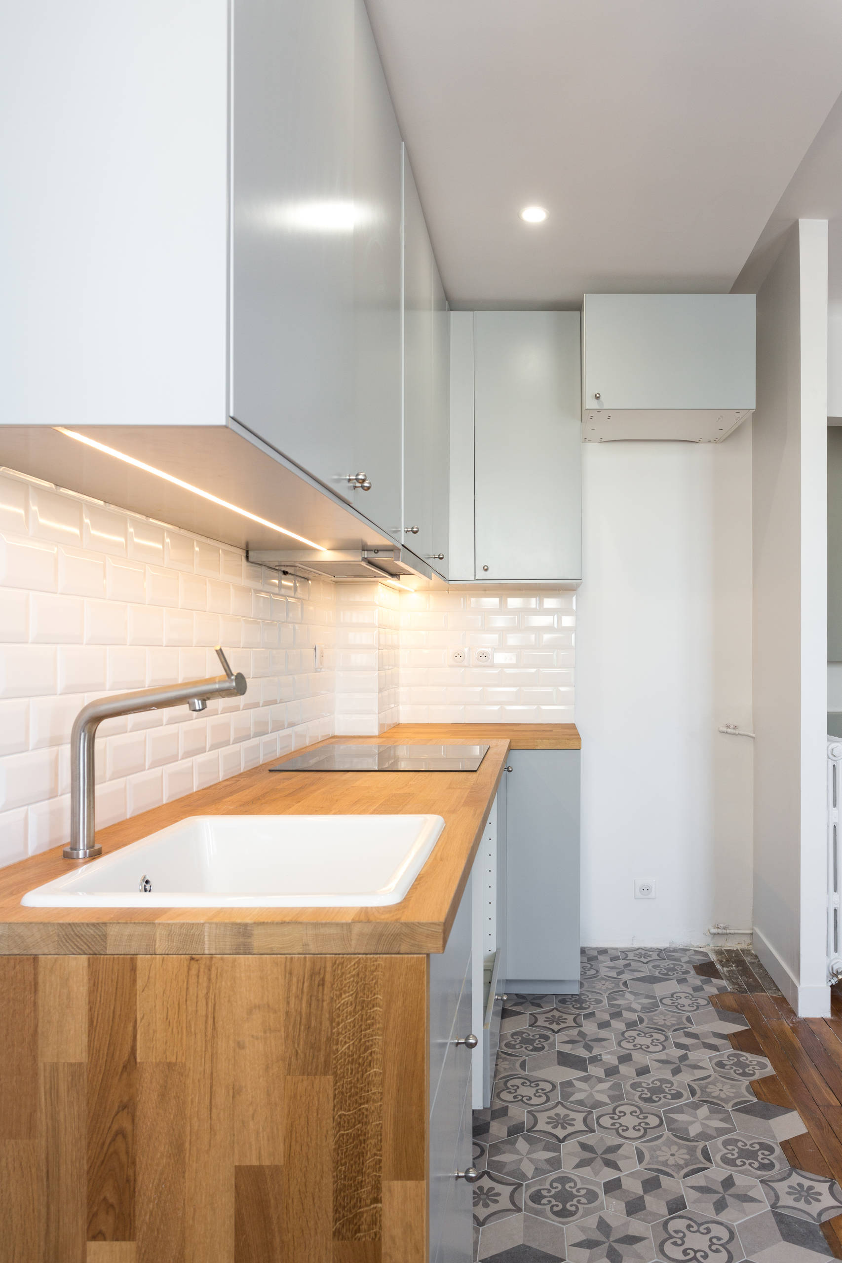 transformation d'une 23 m² a louer a courbevoie