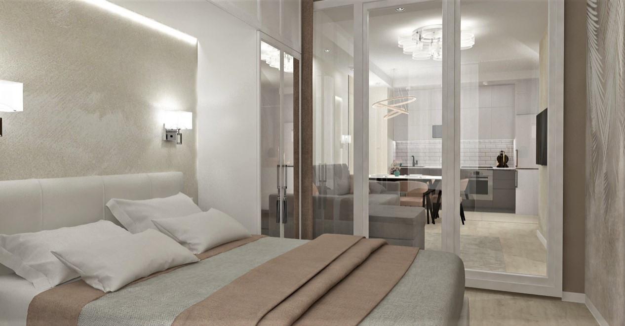 2021 Евротрешка ЖК "Дабл" 51м2