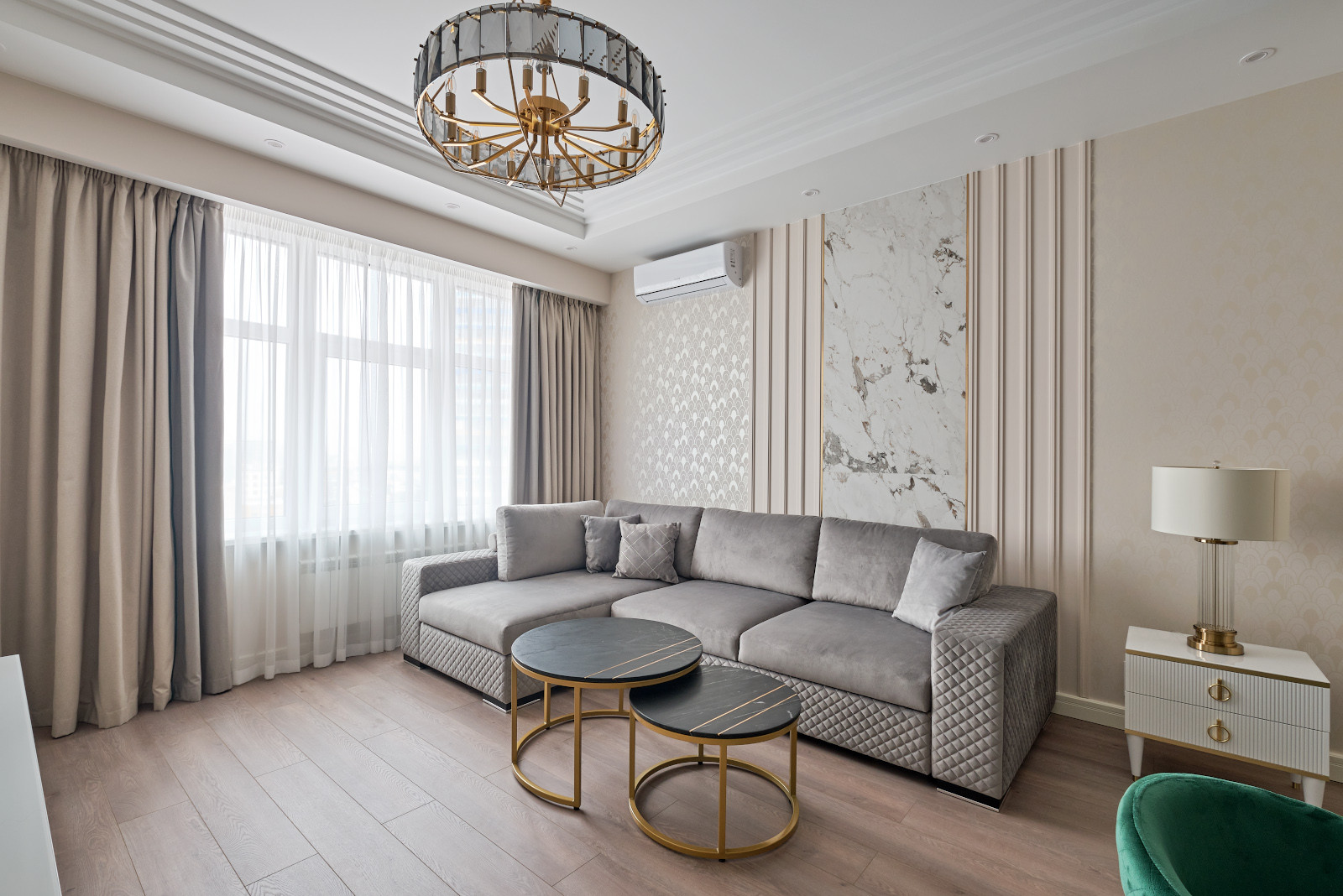 Интерьерная съёмка квартиры в ЖК Триколор (Москва)