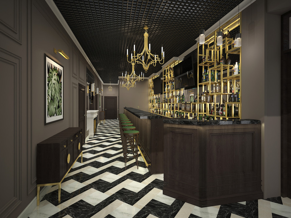 Дизайн интерьера бара Prodigium