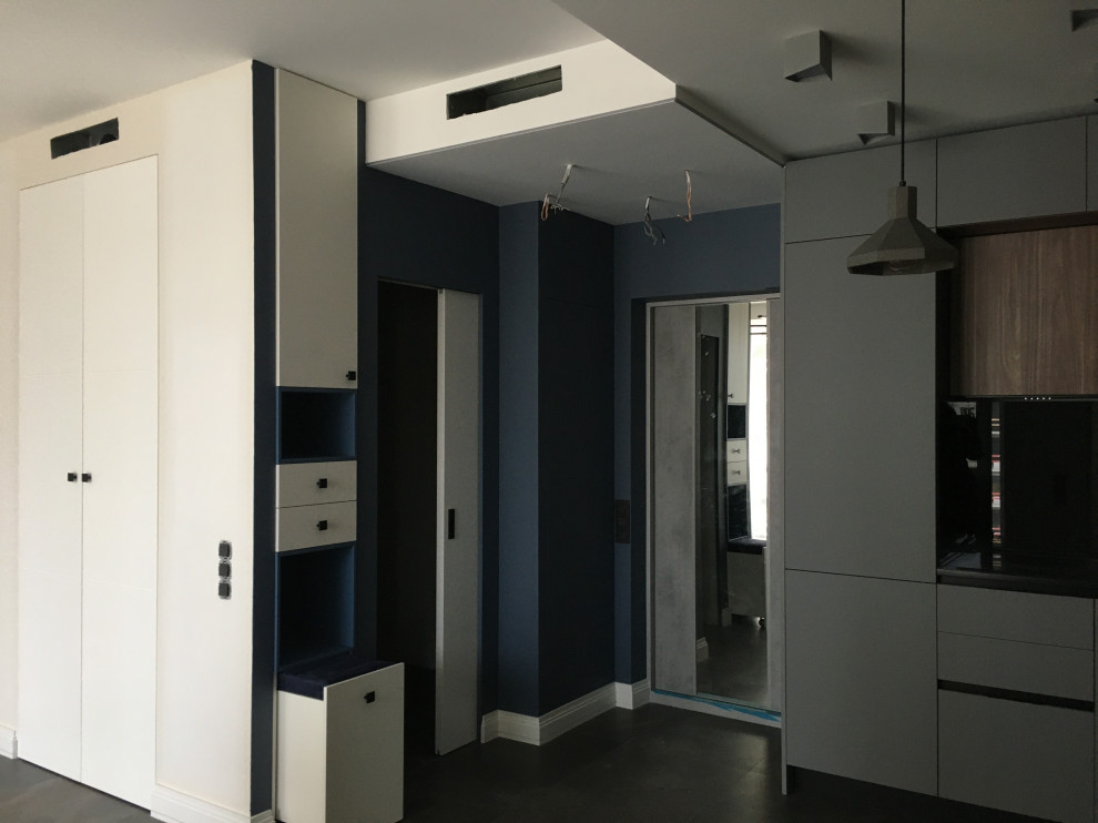 Перепланировка 51,8 м2 - евродвушка из однокомнатной