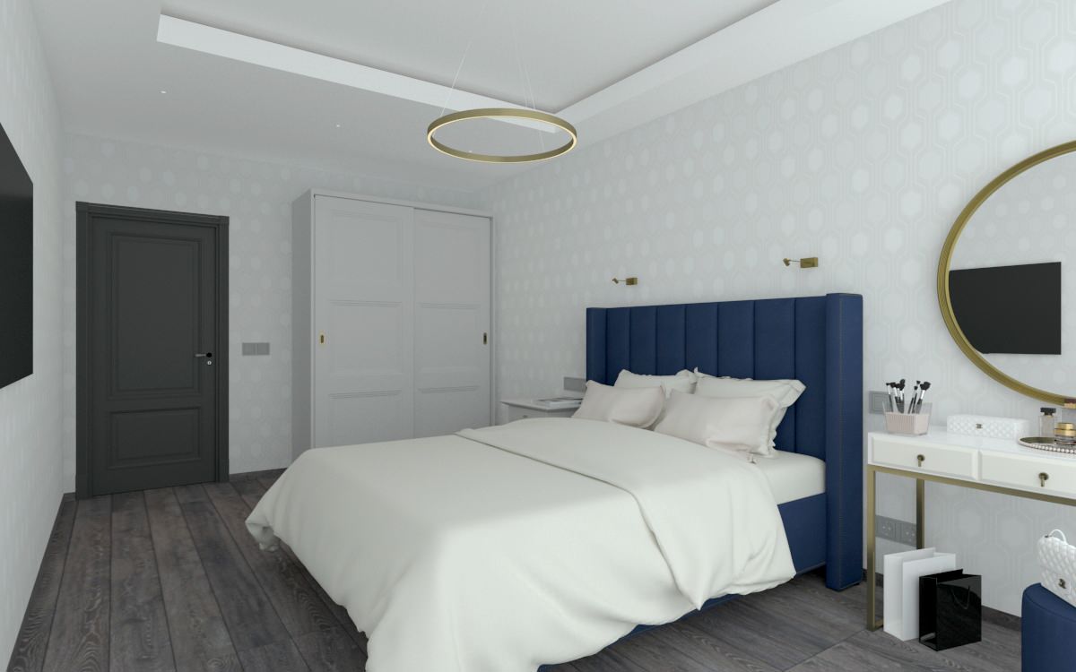 Квартира в Современной стиле . ЖК Самоцветы