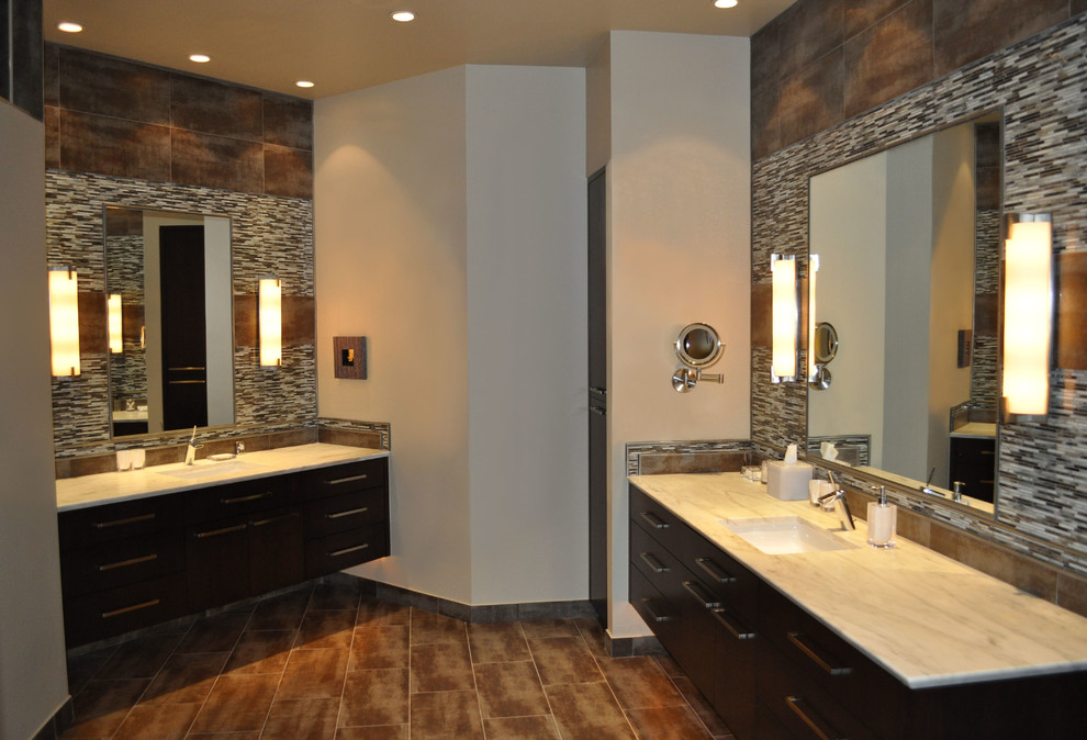 Bathroom - transitional bathroom idea in Orange County