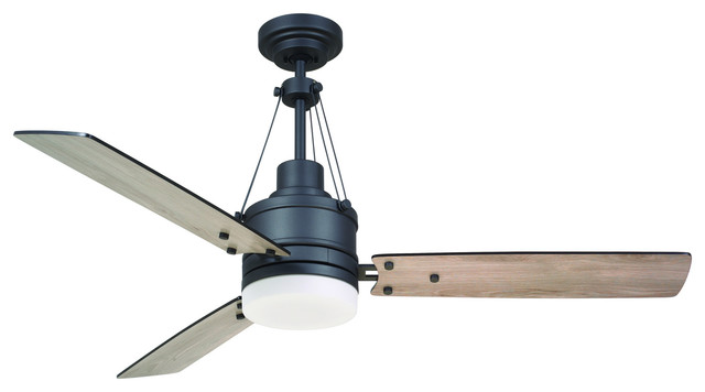 Highpointe Fan In Graphite Charcoal Timber Gray Blades