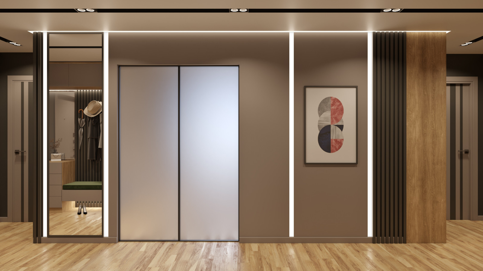 Дизайн трехкомнатной квартиры Днепр