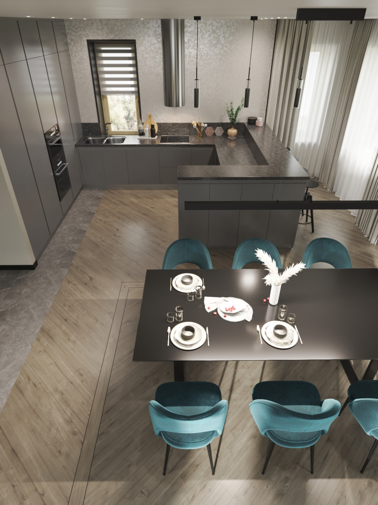 Коттедж 4 этажа