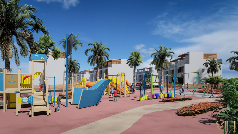 Визуализация Посёлка в г.Сочи