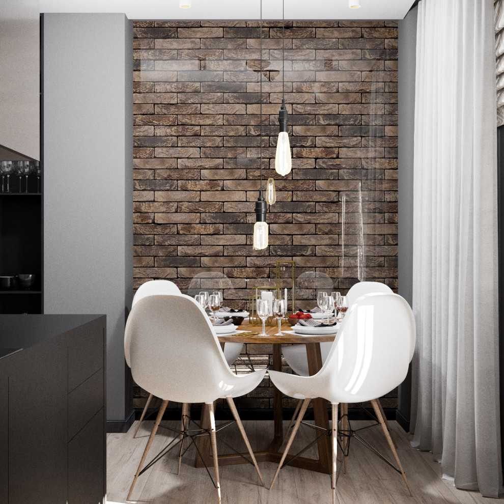 Интерьер 2-комнатной квартиры для молодого человека