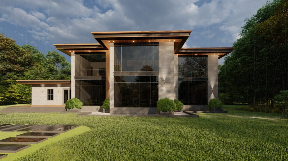 Двухэтажный дом