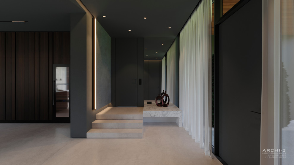 Интерьеры виллы под Тулой.