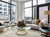 Contemporary Living Room by Katie Rosenfeld Design