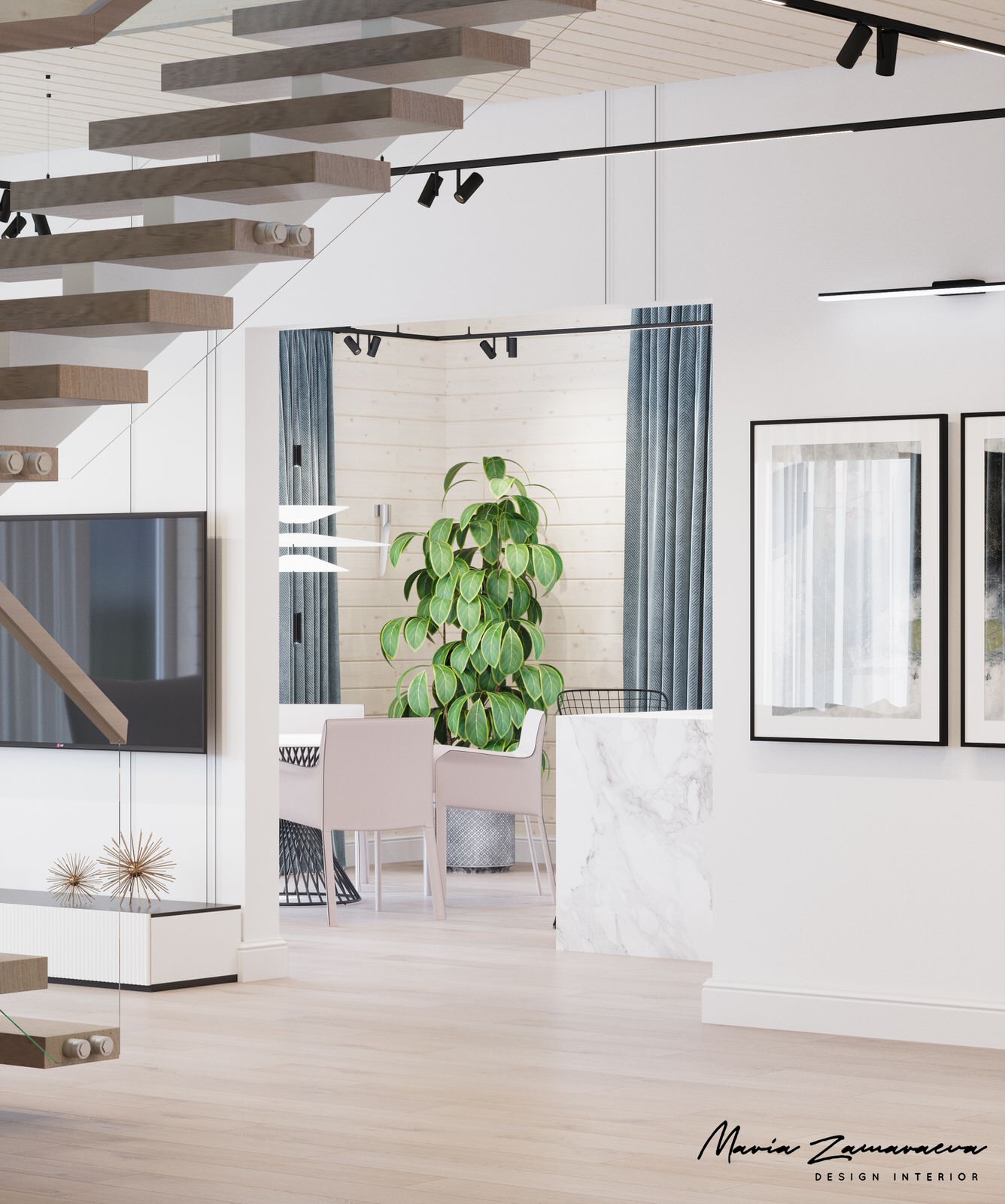 Дизайн-проект дома из бруса для молодой семьи