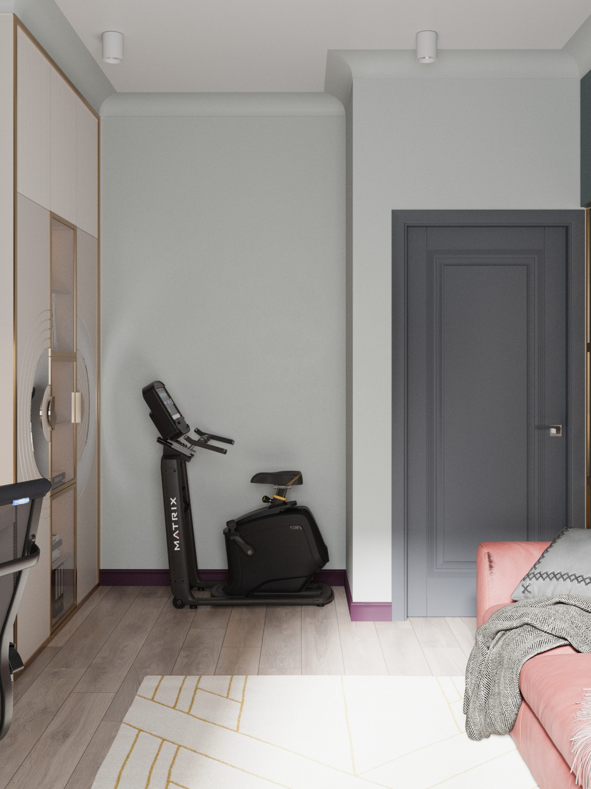 Квартира с ярким характером 120м2