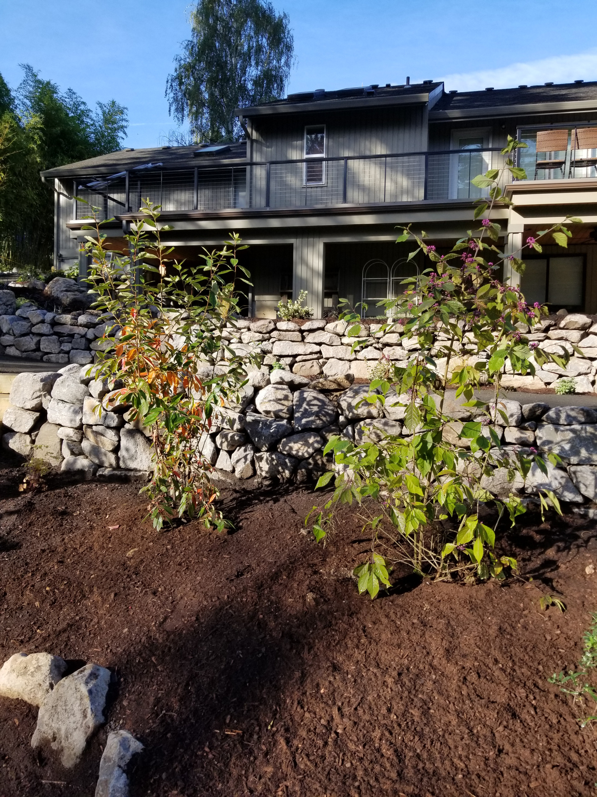 outdoor living space