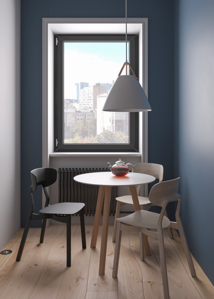 3d-визуализация "Эклектичный лофт" (оформление интерьера от Zeworkroom)