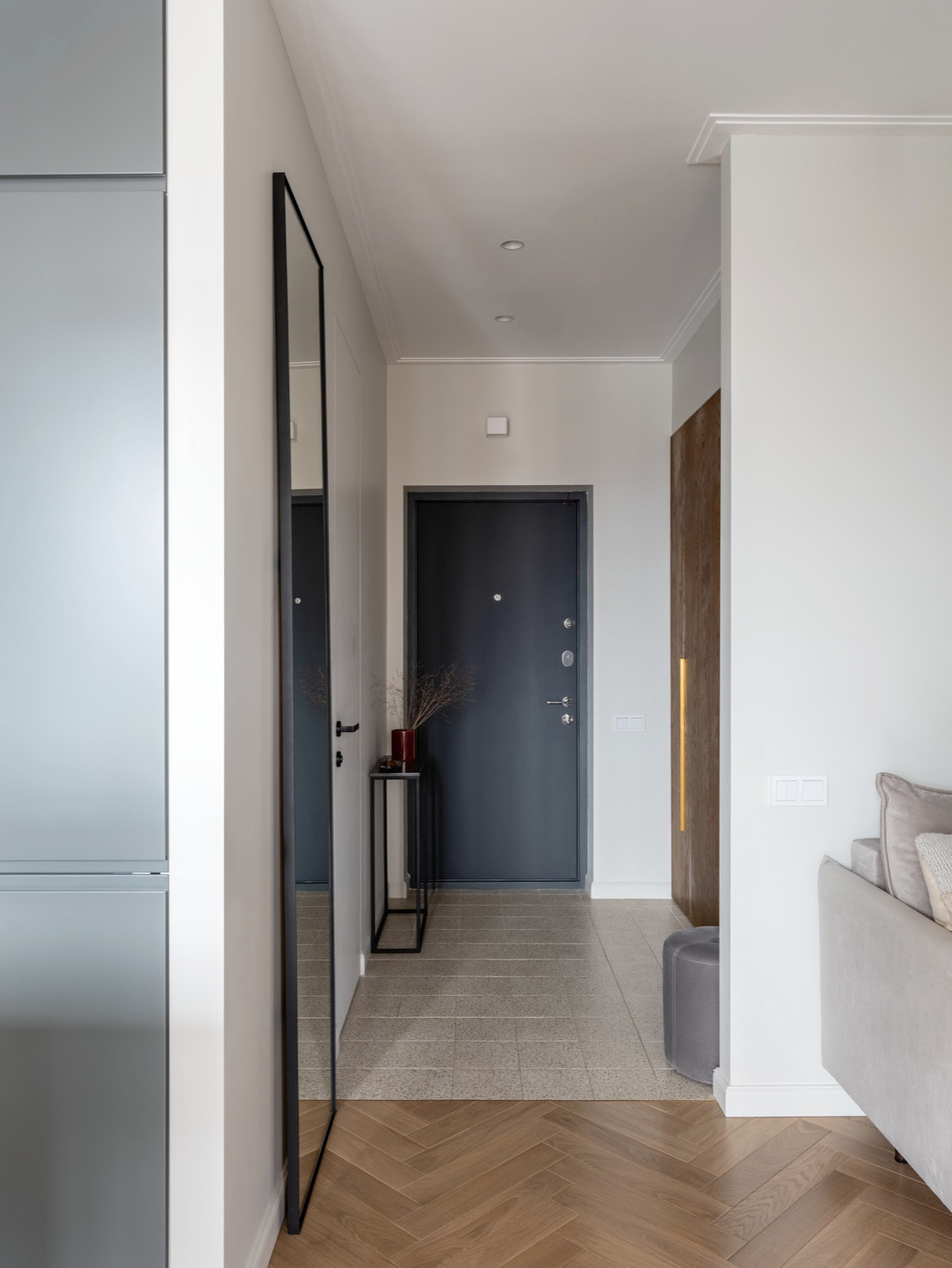 Современная квартира с элементами классики 48м2