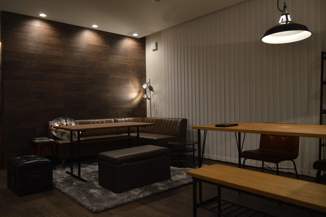 太田市の平屋 minimalistisch-wohnbereich