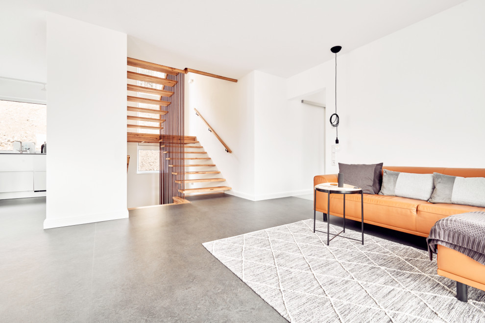 Консольная лестница из бука