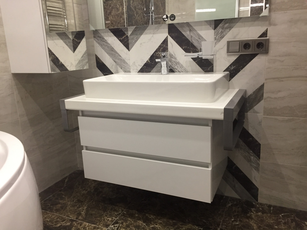 Дизайн 3-х комнатной квартиры с элементами стиля "Лофт"