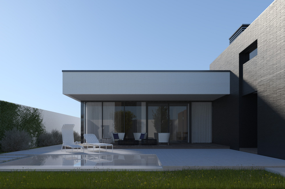 Дом в стиле "минимализм"