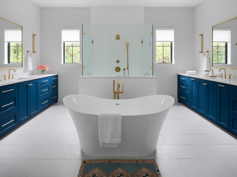Bathroom - transitional bathroom idea in Austin