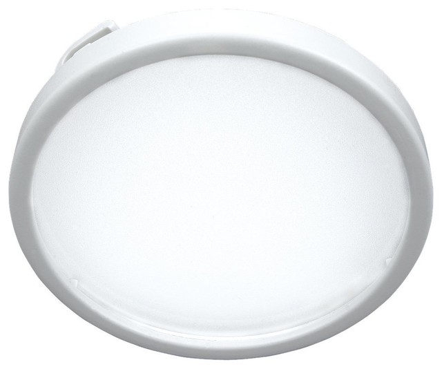 Sea Gull Optional Trims Xenon Disk Light Diffuser Trim, White