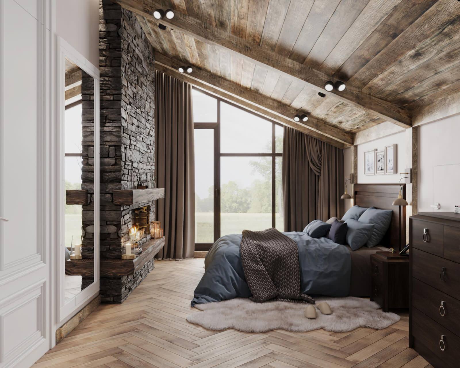 Интерьер дома в КП "Лагри Парк"