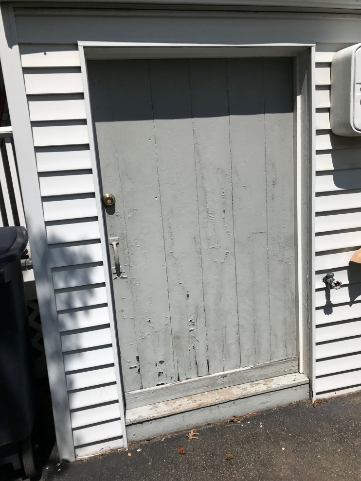 Basement doors