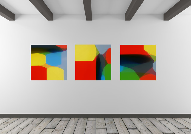 Margot Series Abstract Artwork by Sonja Robar