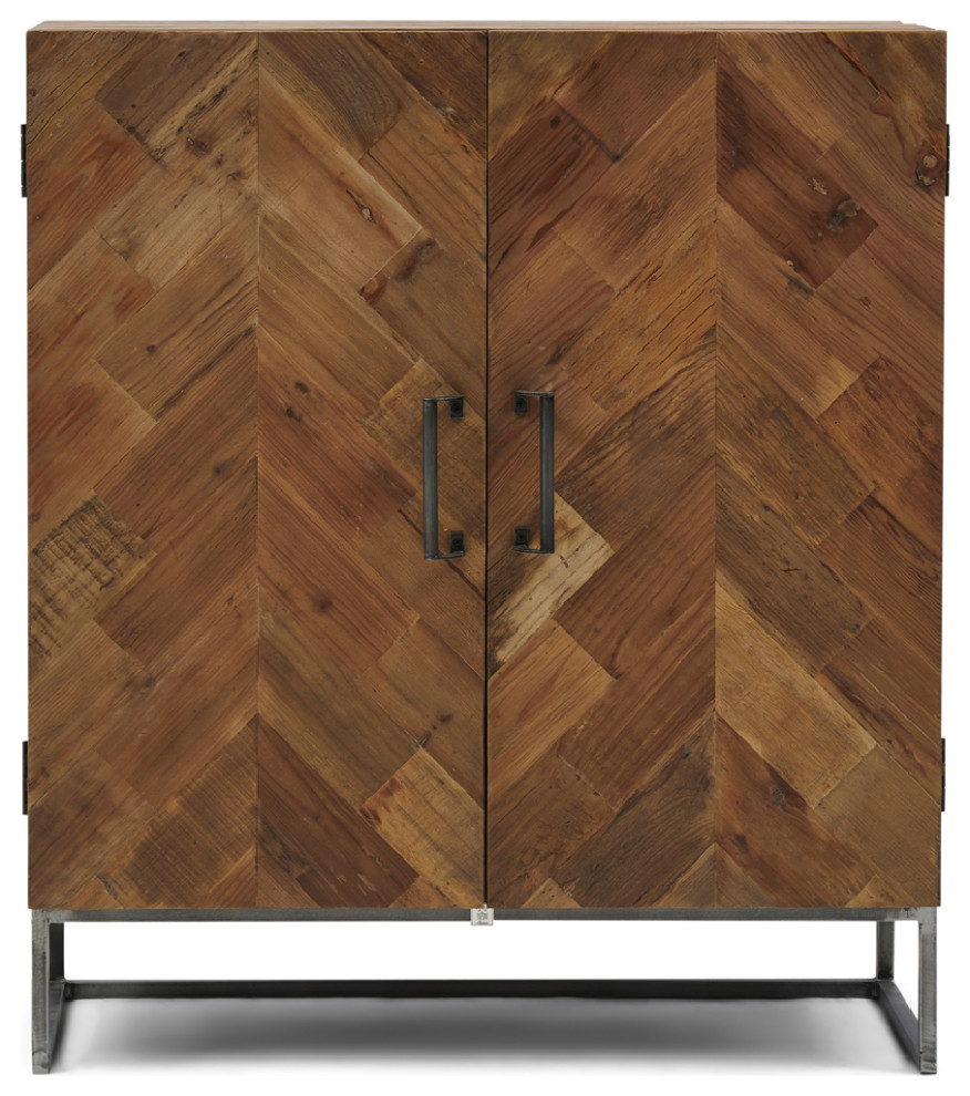 Wooden Herringbone Dresser Rivi√®ra Maison Tribeca Transitional Dressers by OROA