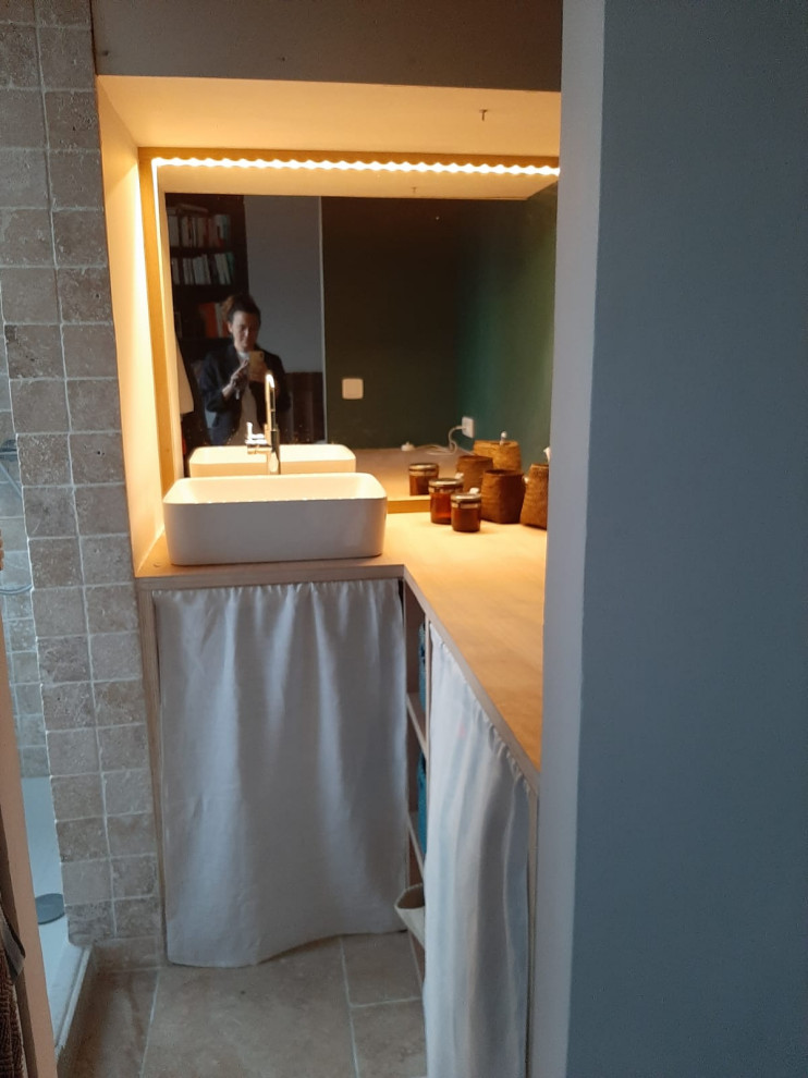 Photo de la salle d'eau - Après projet