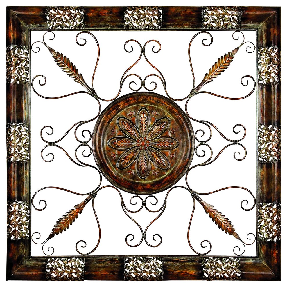 Metal Wall Plaque - Mediterranean - Metal Wall Art - by pruneDanish