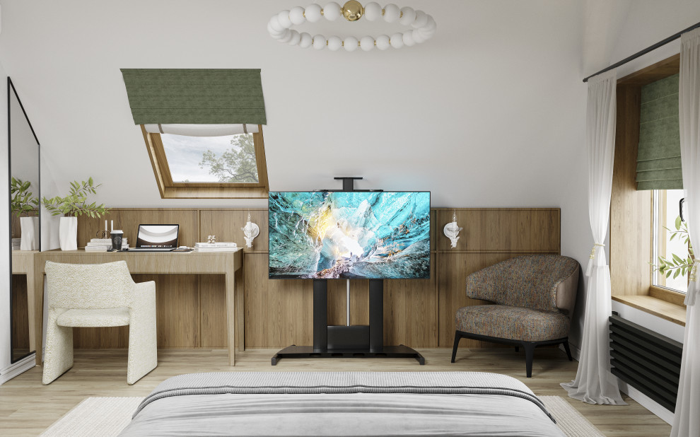 Проект мансарды загородного дома