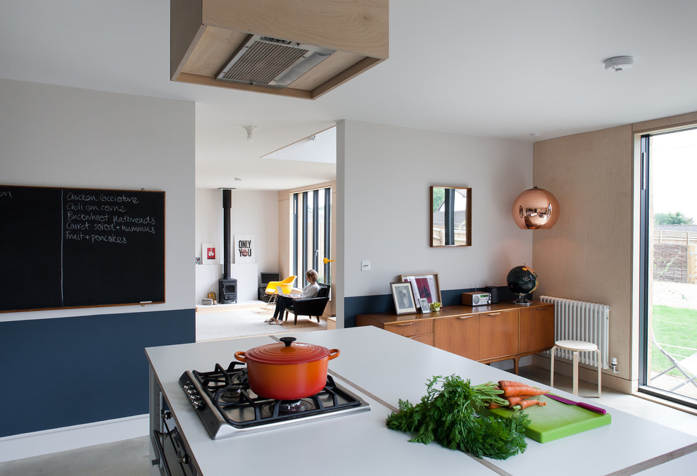 Design ideas for a scandinavian kitchen in London.
