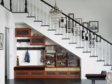 Transitional Staircase by California Closets - DC Metro
