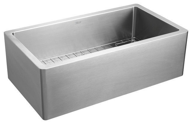 Avery 36x20 Apron Sink Stainless Steel Contemporary Kitchen Sinks By American Standard Brands Houzz