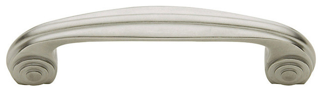 Baldwin 4437140 Decorative Cabinet Pull in Bright Nickel