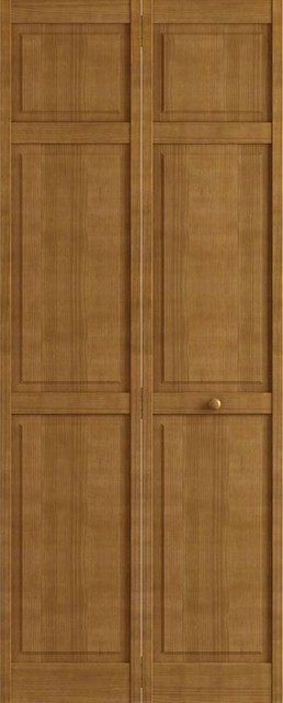 Stained Nutmeg Closet Door Bi Fold Kimberly Bay Traditional 6