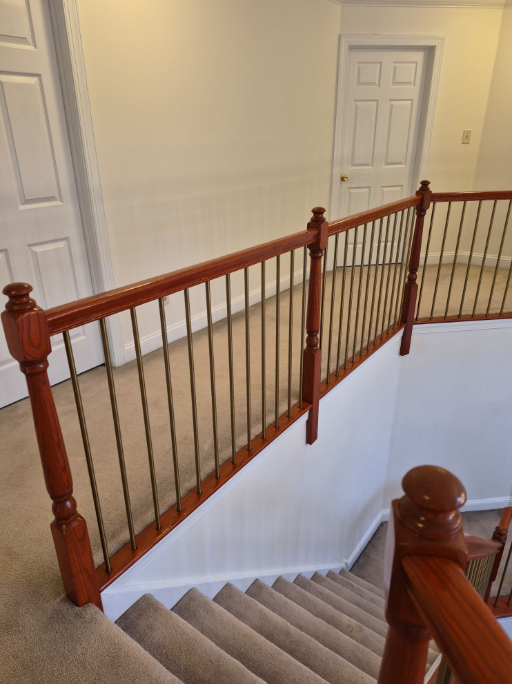 New Hope Kitchen Painting Railings Trim