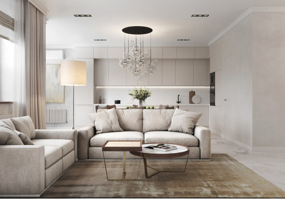 Дизайн - проект квартиры площадью 160 м.кв.