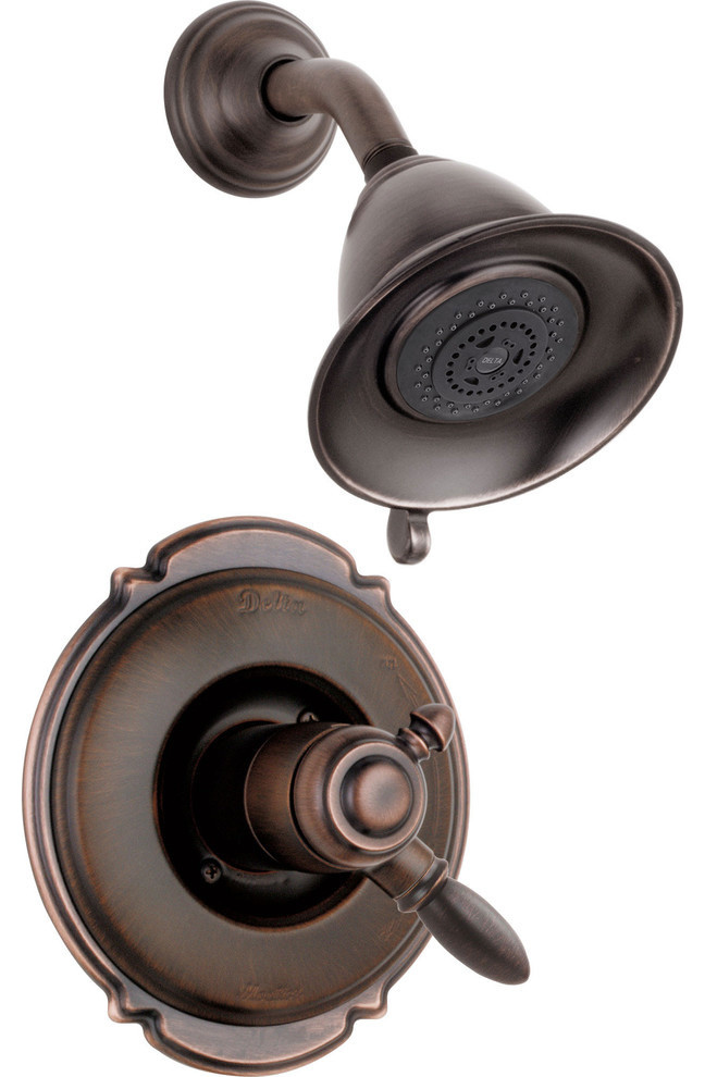 Delta Victorian Dual Control Temp/Volume Bronze Shower With