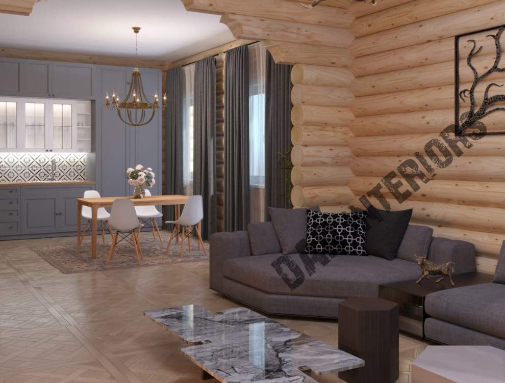 Дизайн-проект загородного дома