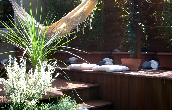Gartengestaltung deck